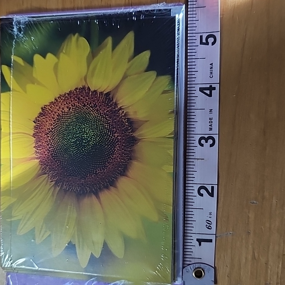 NIP 8 Hallmark Sunflower Note Cards - Picture 7 of 7